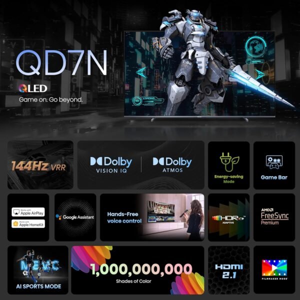 Hisense QD7 Series 100-Inch QLED 4K Smart TV review for gamers and movie lovers