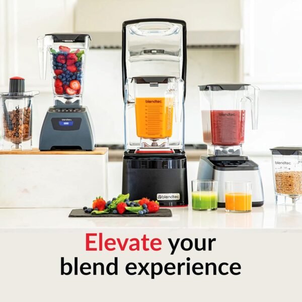 Blendtec Connoisseur 825 review powerful countertop blender with sound enclosure and WildSide+ jars