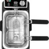 Kalorik Pro Deep Fryer Review Best Triple-Basket Design with Oil Filtration