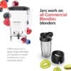 Blendtec Connoisseur 825 review powerful countertop blender with sound enclosure and WildSide+ jars