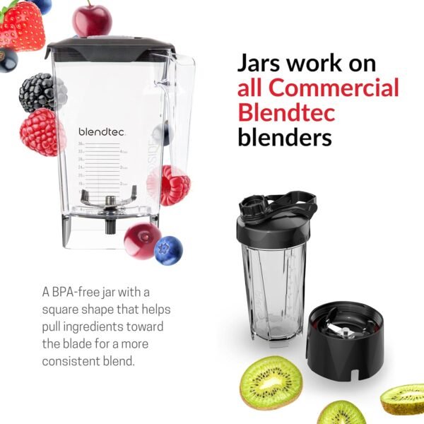 Blendtec Connoisseur 825 review powerful countertop blender with sound enclosure and WildSide+ jars