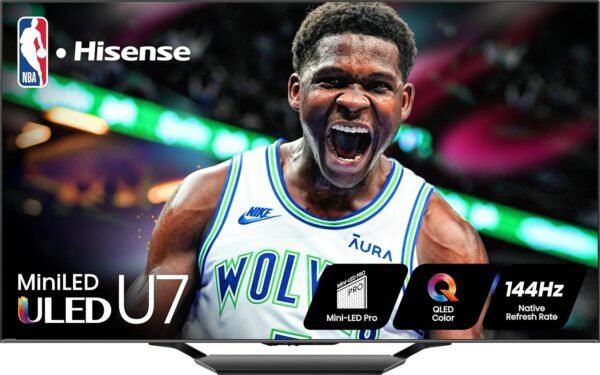 Hisense 75-Inch U7 Series Mini-LED QLED TV review 4K UHD gaming features tested