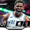 Hisense 75-Inch U7 Series Mini-LED QLED TV review 4K UHD gaming features tested
