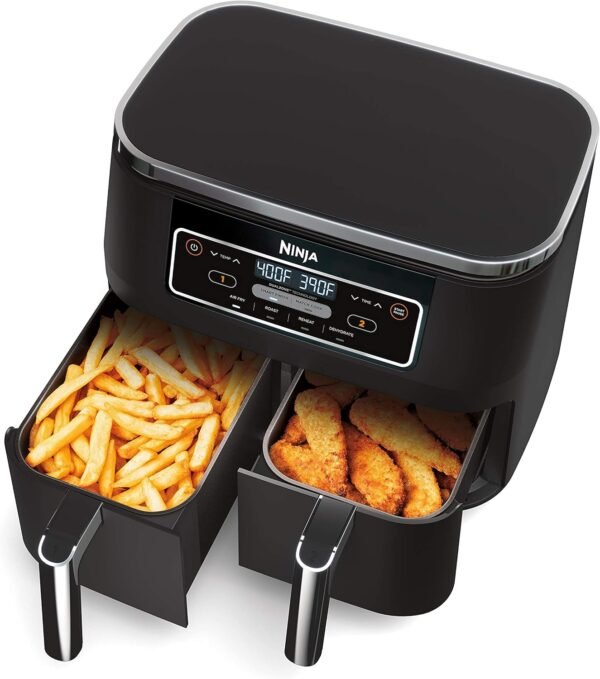 Ninja DZ100 Foodi 8-Quart Air Fryer Review DualZone Technology Features Explained
