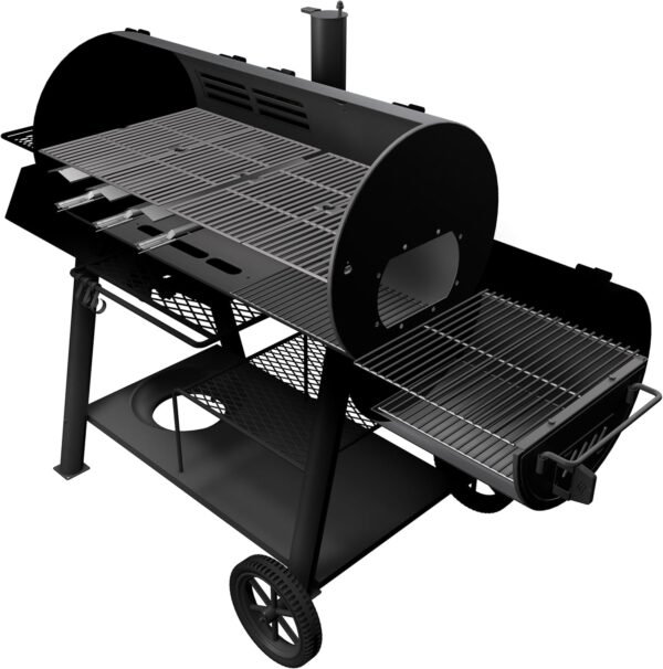 Oklahoma Joe's Canyon Combo Smoker and Grill Review The Ultimate Dual Cooking Experience