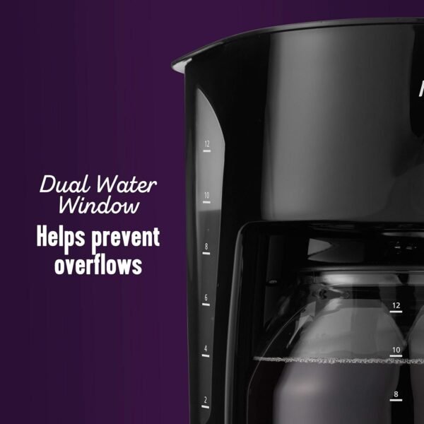 81y2VkfDKjL._AC_SL1500_ Mr. Coffee 12-Cup Coffee Maker review Black Drip Machine with Auto Pause Feature